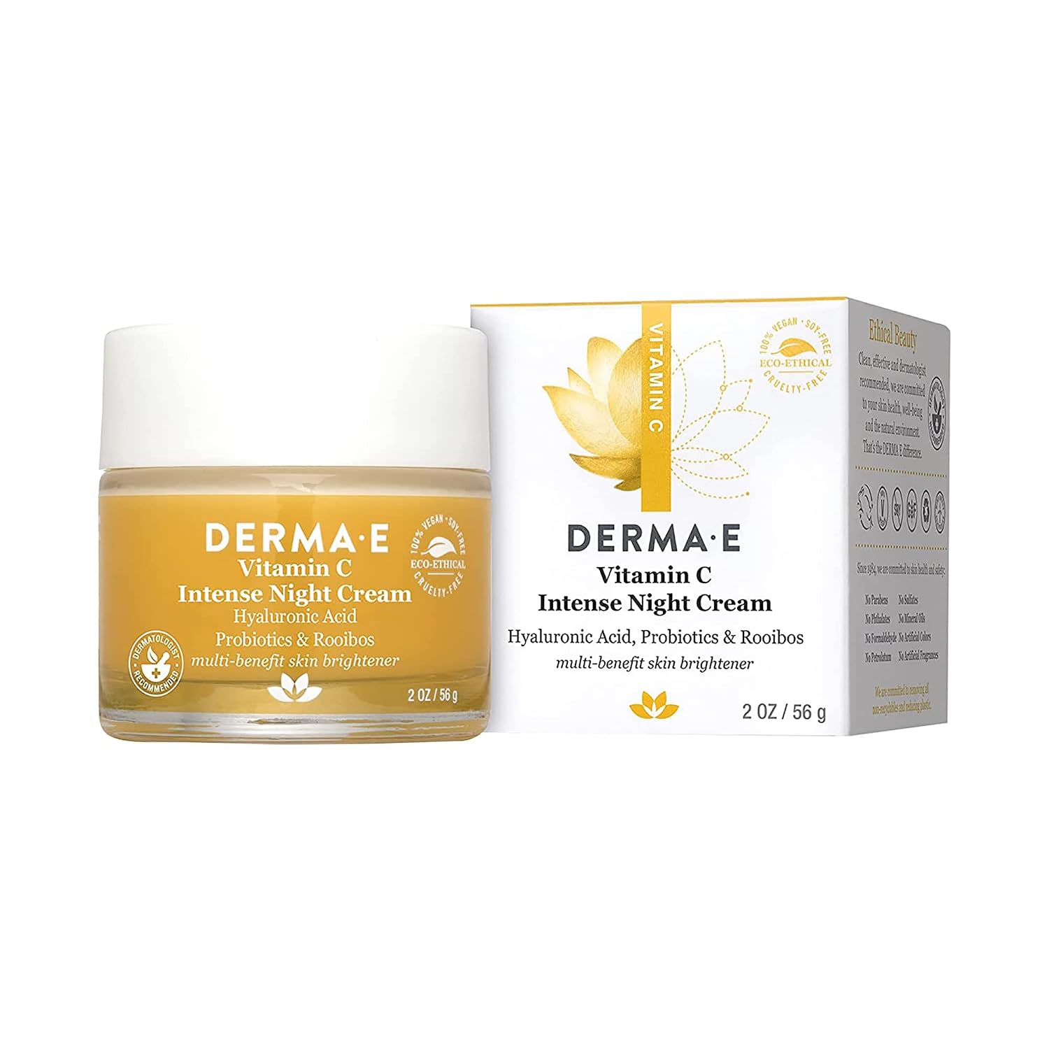 DERMA E Vitamin C Intense Night Cream 2 Oz