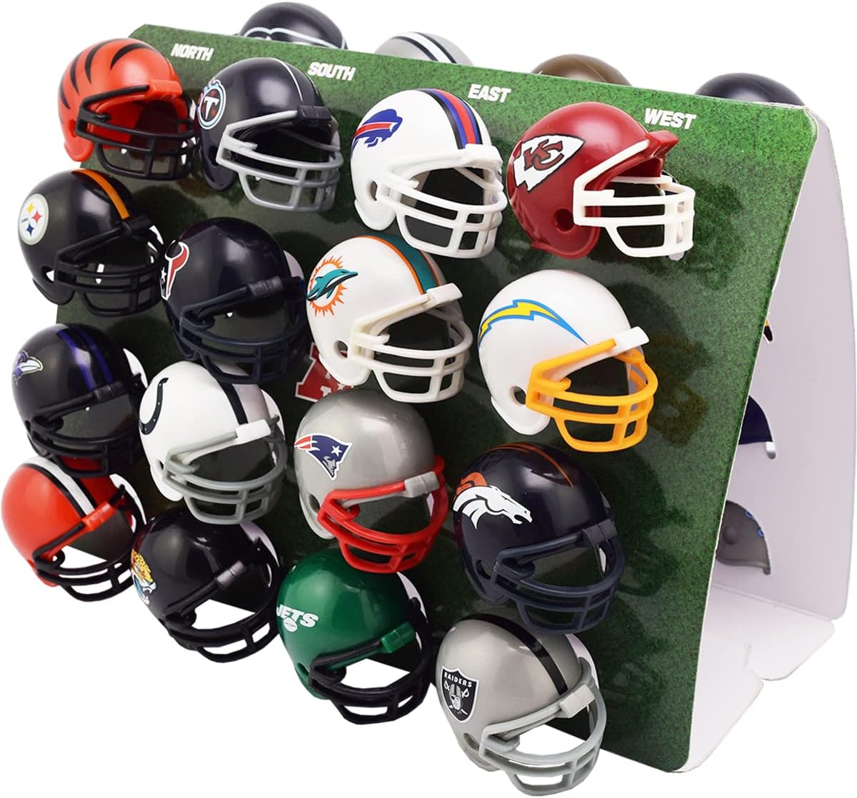 Riddell 32 Piece NFL Helmet Tracker Set - Gumball Size Helmets